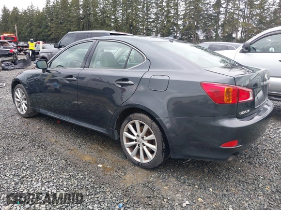 2010 Lexus IS 250 with VIN JTHCF5C25A5036971, listed as a IAAI auction lot 41861183 with 82,253 mi miles and . Bid and sale history available at carsss.com. Image 3.