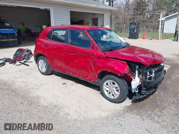 2023 Hyundai Venue SE with VIN KMHRB8A30PU227454, listed as a IAAI auction lot 41863384 with 23,464 mi miles and . Bid and sale history available at DreamBid. Image 1.
