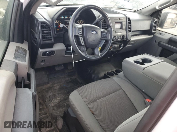 2018 Ford F-150 XL with VIN 1FTMF1CB5JKC60936, listed as a Copart auction lot 62690505 with 73,749 mi miles and Salvage title. Bid and sale history available at DreamBid. Image 8.