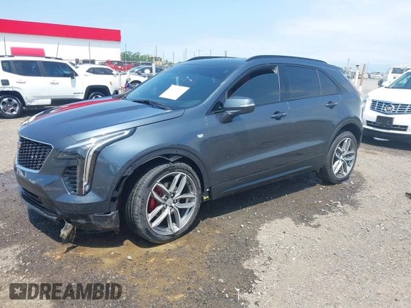2021 Cadillac XT4 FWD Sport with VIN 1GYFZER41MF079193, listed as a IAAI auction lot 42331594 with 72,287 mi miles and . Bid and sale history available at DreamBid. Image 19.