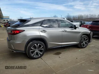 2018 Lexus RX with VIN 2T2BZMCA6JC163135, listed as a Copart auction lot 44108895 with 91,186 mi miles and Salvage Title. Bid and sale history available at carsss.com. Image 3.