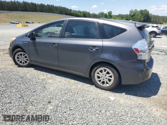 2012 Toyota Prius Two with VIN JTDZN3EU7C3147165, listed as a Copart auction lot 56136585 with 201,001 mi miles and Clean Title. Bid and sale history available at DreamBid. Image 2.
