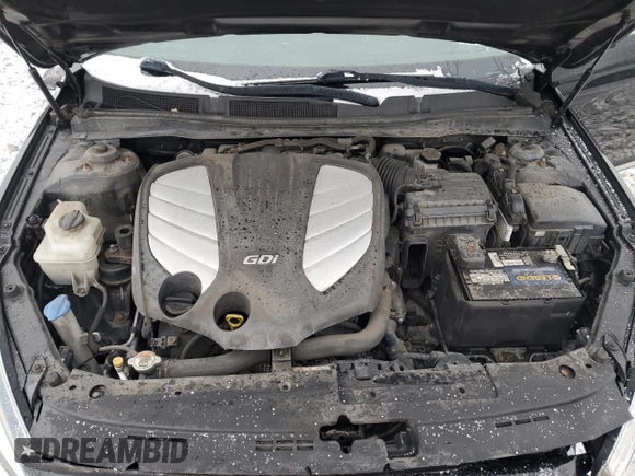 2014 Kia Cadenza Premium with VIN KNALN4D75E5145832, listed as a Copart auction lot 47038625 with 120,013 mi miles and Salvage Title. Bid and sale history available at carsss.com. Image 11.