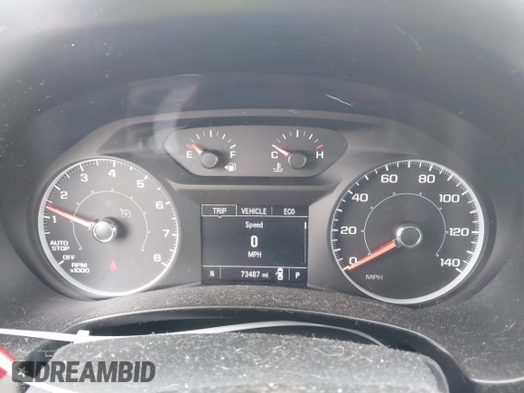 2018 GMC Terrain SLE with VIN 3GKALMEX6JL198472, listed as a IAAI auction lot 41905493 with 73,487 mi miles and . Bid and sale history available at carsss.com. Image 7.