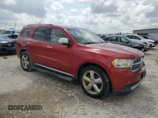2011 Dodge Durango Citadel with VIN 1D4RD5GG9BC652941, listed as a Copart auction lot 54244575 with 157,714 mi miles and Salvage title. Bid and sale history available at DreamBid. Image 4.
