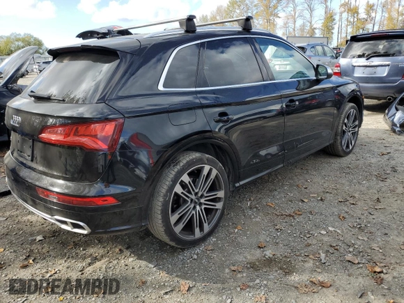 2018 Audi SQ5 Premium Plus with VIN WA1A4AFY0J2200260, listed as a Copart auction lot 74097954 with 61,514 mi miles and Salvage Title. Bid and sale history available at DreamBid. Image 3.