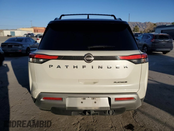 2022 Nissan Pathfinder Platinum z VIN 5N1DR3DH9NC235801, wystawiony jako Copart lot #89058675 z przebiegiem 49 260 mil mil oraz Szkoda całkowita • Salvage title. Historia ofert i sprzedaży dostępna na DreamBid. Obrazek 6.