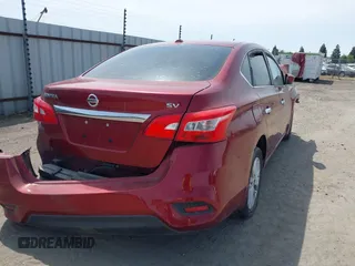 2018 Nissan Sentra SV with VIN 3N1AB7APXJY257700, listed as a IAAI auction lot 36090284 with Not Provided miles. Bid and sale history available at carsss.com. Image 4.