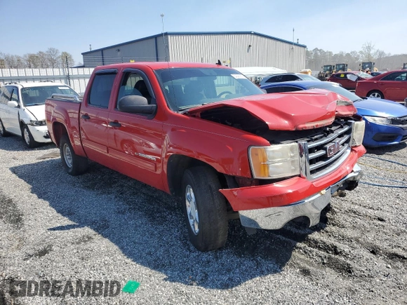 2010 GMC Sierra 1500 with VIN 3GTRCVE31AG155166, listed as a Copart auction lot 50625805 with 241,469 mi miles and Salvage Title. Bid and sale history available at DreamBid. Image 4.