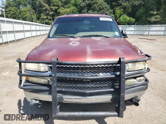 2002 Chevrolet Suburban LT with VIN 1GNEC16Z12J173491, listed as a Copart auction lot 72228914 with 0 mi miles and Salvage Title. Bid and sale history available at carsss.com. Image 5.