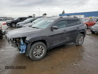 2020 Jeep Cherokee Altitude with VIN 1C4PJMLX5LD647101, listed as a Copart auction lot 55328395 with 45,944 mi miles and Non repairable. Bid and sale history available at DreamBid. Image 1.