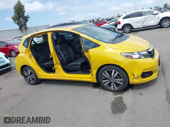 2018 Honda Fit EX-L with VIN 3HGGK5H95JM714215, listed as a IAAI auction lot 41939098 with 63,722 mi miles. Bid and sale history available at carsss.com. Image 14.