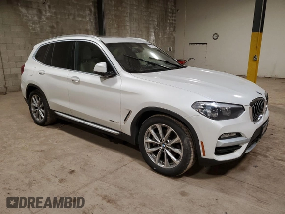 2018 BMW X3 xDrive30i with VIN 5UXTR9C51JLD63567, listed as a Copart auction lot 46404005 with 103,037 mi miles and Clean Title. Bid and sale history available at carsss.com. Image 4.