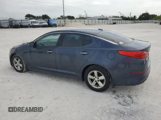 2015 Kia Optima LX with VIN KNAGM4A79F5604807, listed as a Copart auction lot 83410754 with 126,618 mi miles and Salvage Title. Bid and sale history available at DreamBid. Image 2.