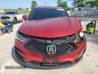 2019 Acura RDX w/A-Spec Pkg with VIN 5J8TC2H62KL008676, listed as a Copart auction lot 55479714 with 76,770 mi miles and Salvage title. Bid and sale history available at DreamBid. Image 5.