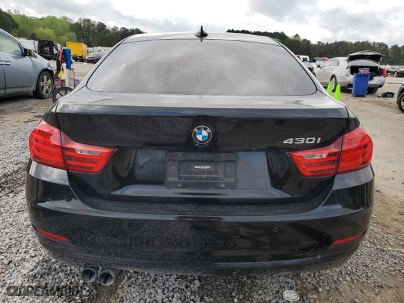 2017 BMW 4 Series 430i with VIN WBA4F7C54HG438181, listed as a Copart auction lot 51450525 with 0 mi miles and Clean Title. Bid and sale history available at carsss.com. Image 6.