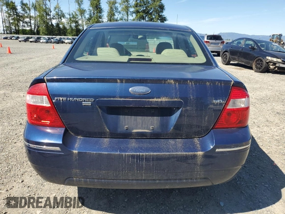 2006 Ford Five Hundred SEL with VIN 1FAFP27146G129803, listed as a Copart auction lot 59020665 with 157,821 mi miles and Clean title. Bid and sale history available at DreamBid. Image 6.