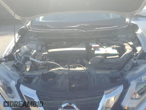2017 Nissan Rogue S with VIN JN8AT2MT6HW143074, listed as a Copart auction lot 49652595 with 70,750 mi miles and Salvage Title. Bid and sale history available at carsss.com. Image 12.