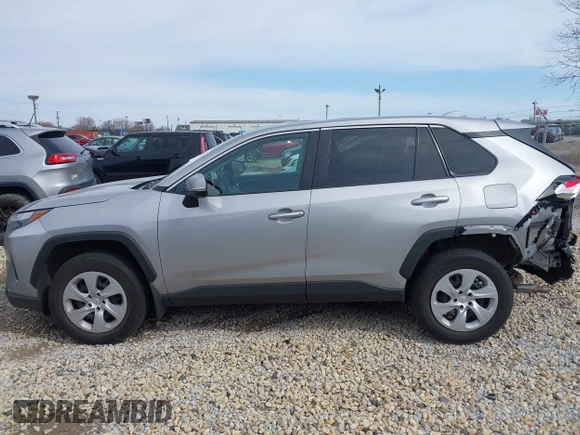 2023 Toyota RAV4 LE with VIN 2T3G1RFV4PW332662, listed as a IAAI auction lot 41938361 with 60,736 mi miles and . Bid and sale history available at DreamBid. Image 14.