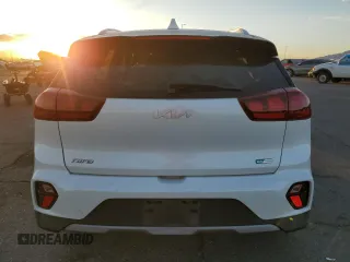 2022 Kia Niro LXS with VIN KNDCB3LC4N5549466, listed as a Copart auction lot 43571165 with 55,060 mi miles and Salvage Title. Bid and sale history available at carsss.com. Image 6.