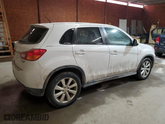 2014 Mitsubishi Outlander Sport ES with VIN 4A4AR3AU2EE005099, listed as a Copart auction lot 46838215 with 149,786 mi miles and Salvage Title. Bid and sale history available at carsss.com. Image 3.