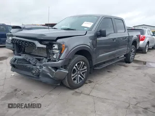 2023 Ford F-150 XL with VIN 1FTFW1E52PKE62836, listed as a IAAI auction lot 41898708 with 28,925 mi miles. Bid and sale history available at carsss.com. Image 17.