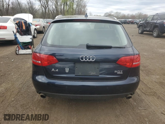 2010 Audi A4 2.0T Premium Plus with VIN WAUWFAFL0AA070364, listed as a Copart auction lot 53950565 with 0 mi miles and Clean Title. Bid and sale history available at carsss.com. Image 6.
