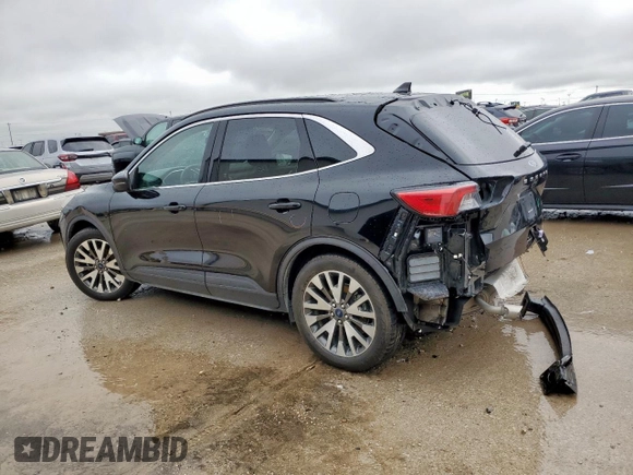 2020 Ford Escape Titanium Hybrid with VIN 1FMCU0DZ6LUA11328, listed as a Copart auction lot 55223045 with 40,249 mi miles and Salvage title. Bid and sale history available at DreamBid. Image 2.