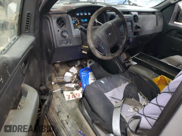 2013 Ford F-150 XL with VIN 1FTNF1EF1DKF15607, listed as a Copart auction lot 82868284 with 206,015 mi miles and Salvage title. Bid and sale history available at DreamBid. Image 8.