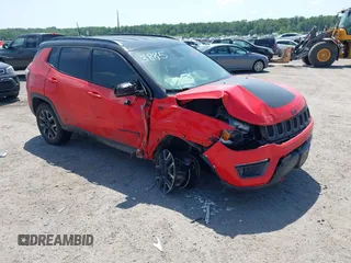2019 Jeep Compass Trailhawk with VIN 3C4NJDDB1KT793885, listed as a IAAI auction lot 42572720 with Not provided miles and . Bid and sale history available at DreamBid. Image 1.