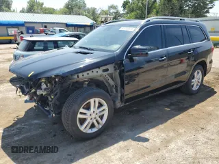 2016 Mercedes-Benz GL with VIN 4JGDF6EE8GA622014, listed as a Copart auction lot 64720914 with 108,368 mi miles and Salvage Title. Bid and sale history available at carsss.com. Image 1.