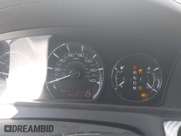 2010 Lincoln MKS w/EcoBoost with VIN 1LNHL9FT3AG611242, listed as a IAAI auction lot 42142027 with 103,758 mi miles. Bid and sale history available at carsss.com. Image 7.