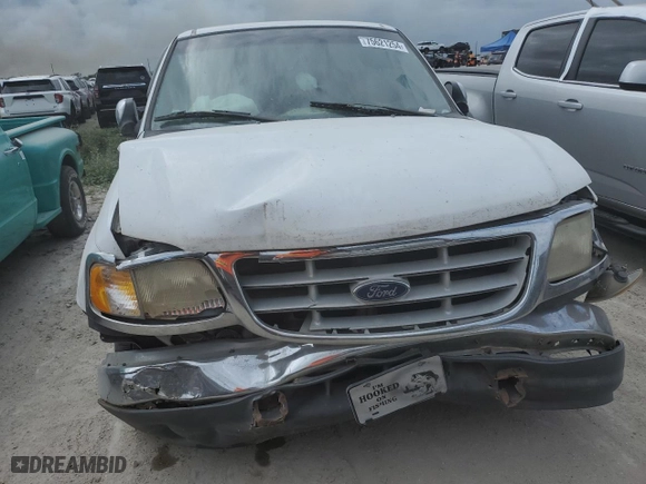 1999 Ford F-150 Work Series with VIN 1FTRX17W0XNA86913, listed as a Copart auction lot 75621254 with 0 mi miles and Salvage Title. Bid and sale history available at carsss.com. Image 5.