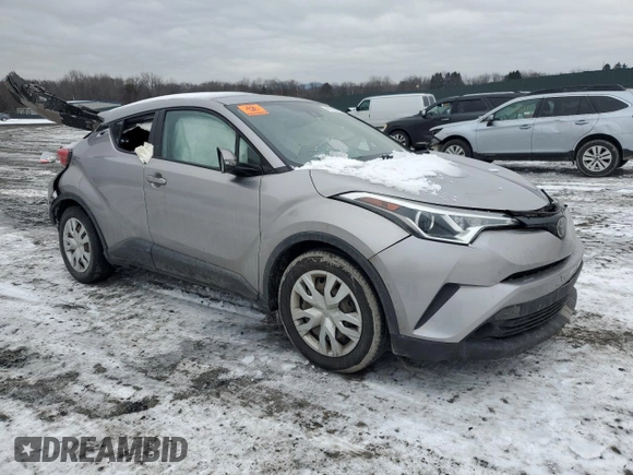 2019 Toyota C-HR XLE with VIN NMTKHMBX5KR076928, listed as a Copart auction lot 44742025 with Not Provided miles and Salvage Title. Bid and sale history available at DreamBid. Image 4.