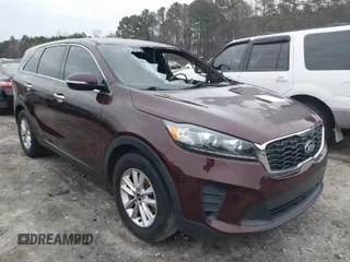 2020 Kia Sorento LX V6 with VIN 5XYPG4A55LG633717, listed as a IAAI auction lot 41594355 with 1 mi miles. Bid and sale history available at carsss.com. Image 1.