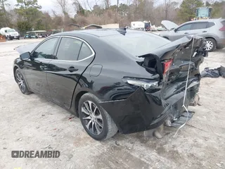2017 Acura TLX with VIN 19UUB1F3XHA006883, listed as a IAAI auction lot 41378116 with 113,469 mi miles. Bid and sale history available at carsss.com. Image 3.