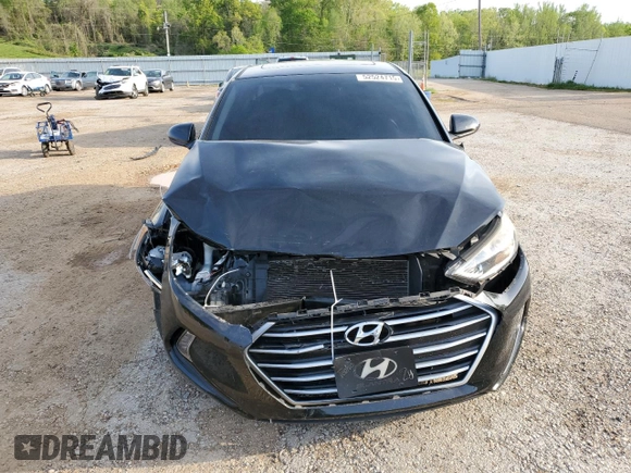 2018 Hyundai Elantra Value Edition with VIN 5NPD84LF5JH338256, listed as a Copart auction lot 52524715 with 98,338 mi miles and Salvage Title. Bid and sale history available at DreamBid. Image 5.