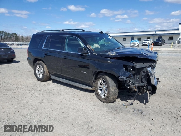 2017 Chevrolet Tahoe LS with VIN 1GNSCAKC5HR368654, listed as a Copart auction lot 47991565 with 111,939 mi miles and Salvage title. Bid and sale history available at DreamBid. Image 4.