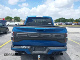 2019 Ford F-150 Raptor with VIN 1FTFW1RG7KFC85441, listed as a IAAI auction lot 41957705 with 16,400 mi miles. Bid and sale history available at carsss.com. Image 16.