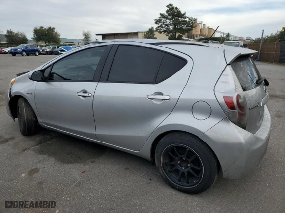 2013 Toyota Prius c One with VIN JTDKDTB33D1533353, listed as a Copart auction lot 47584785 with 126,427 mi miles and Salvage Title. Bid and sale history available at carsss.com. Image 2.