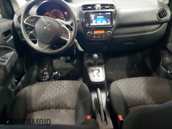 2023 Mitsubishi Mirage ES with VIN ML32AUHJXPH005618, listed as a Copart auction lot 85949484 with 30,479 mi miles and Salvage title. Bid and sale history available at DreamBid. Image 8.