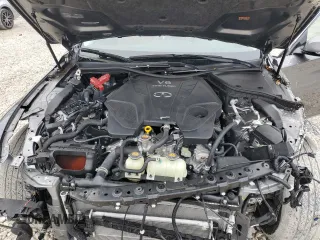 2023 Infiniti Q50 Luxe with VIN JN1EV7BP1PM510616, listed as a Copart auction lot 42381345 with 7,611 mi miles and Non Repairable. Bid and sale history available at DreamBid. Image 11.
