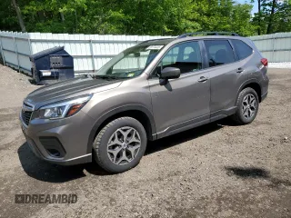 2020 Subaru Forester Premium with VIN JF2SKAJC4LH487213, listed as a Copart auction lot 59174435 with 26,827 mi miles and Salvage title. Bid and sale history available at DreamBid. Image 1.