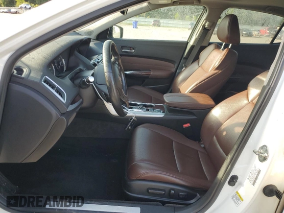 2017 Acura TLX V6 with VIN 19UUB2F35HA007333, listed as a Copart auction lot 59524645 with 171,887 mi miles and Salvage title. Bid and sale history available at DreamBid. Image 7.