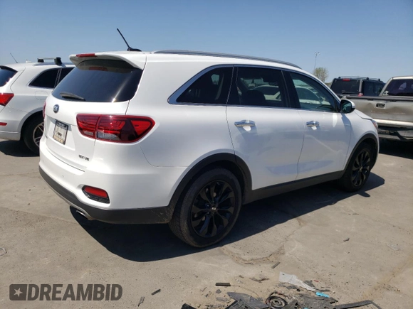 2020 Kia Sorento EX V6 with VIN 5XYPH4A50LG702777, listed as a Copart auction lot 52461705 with 126,668 mi miles and Clean Title. Bid and sale history available at carsss.com. Image 3.