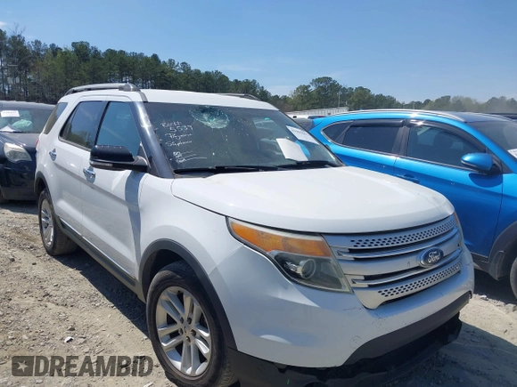 2014 Ford Explorer XLT with VIN 1FM5K7D81EGB44949, listed as a IAAI auction lot 41905062 with 282,358 mi miles. Bid and sale history available at carsss.com. Image 1.