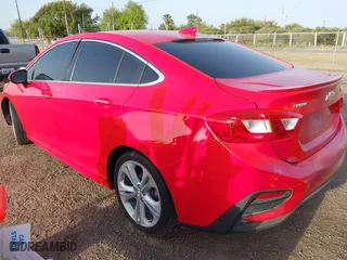 2016 Chevrolet Cruze Premier with VIN 1G1BG5SM1G7267952, listed as a IAAI auction lot 41851665 with 88,002 mi miles. Bid and sale history available at carsss.com. Image 3.