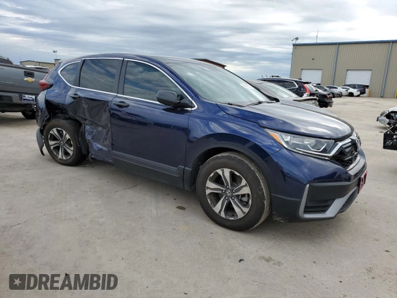 2020 Honda CR-V LX with VIN 5J6RW1H25LA001784, listed as a Copart auction lot 55465275 with 3,668 mi miles and Clean Title. Bid and sale history available at carsss.com. Image 4.