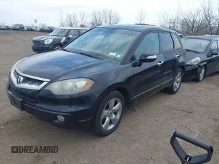 2007 Acura RDX Tech Pkg with VIN 5J8TB18507A013463, listed as a IAAI auction lot 41917940 with 126,533 mi miles. Bid and sale history available at carsss.com. Image 2.