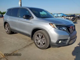 2020 Honda Passport EX-L with VIN 5FNYF7H55LB000804, listed as a Copart auction lot 52724935 with 42,542 mi miles and Clean Title. Bid and sale history available at carsss.com. Image 4.